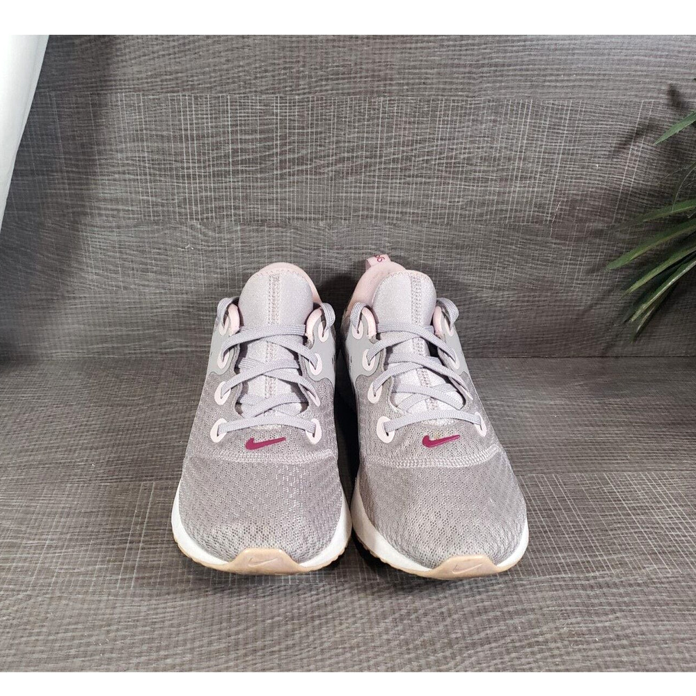 Nike Womens Legend React Running Shoes Gray Purpl… - image 1